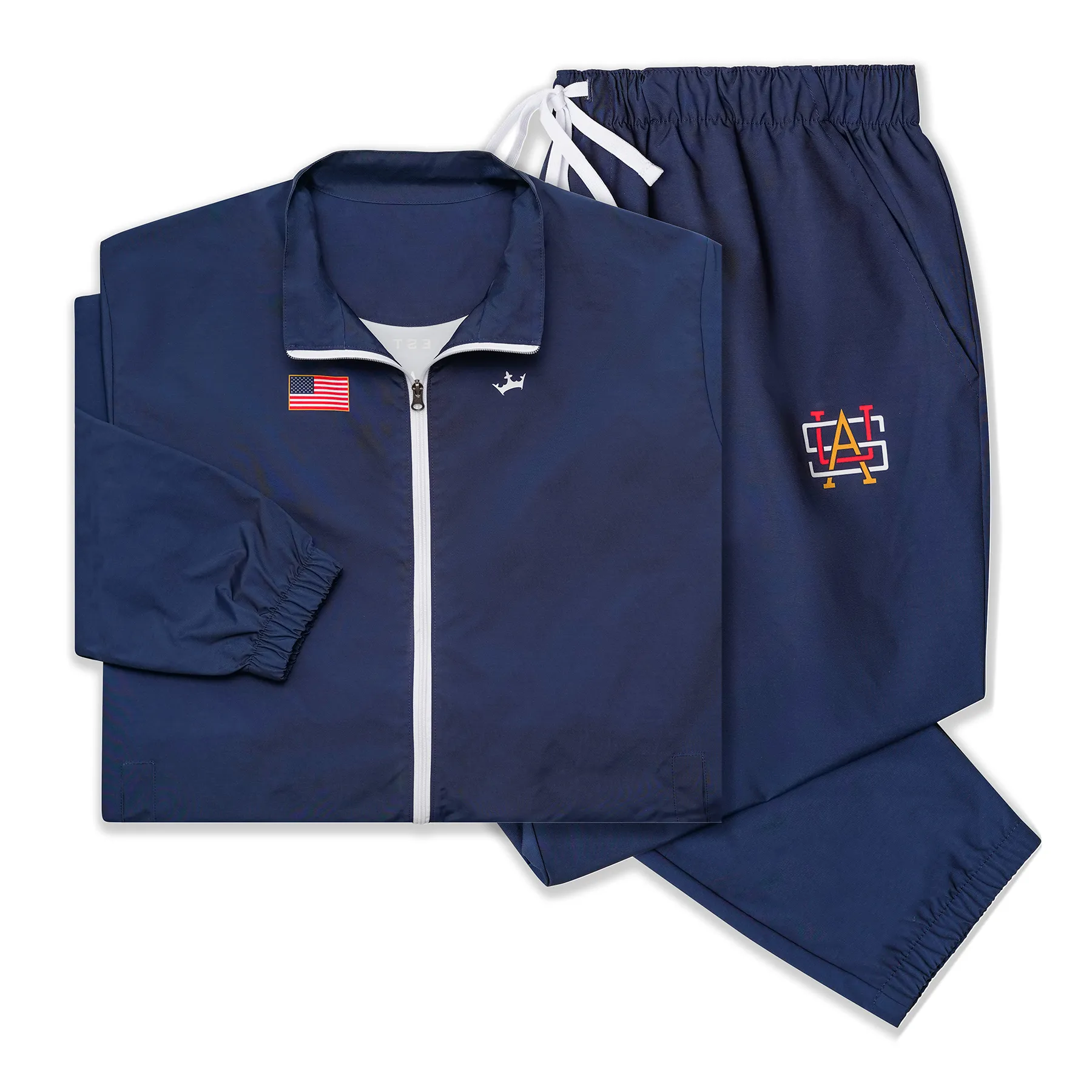 DraftKings USA Interlock Full Zip Track Suit