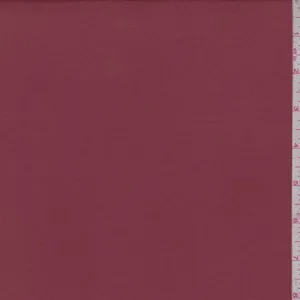 Dusty Red Double Brushed Jersey Knit Fabric