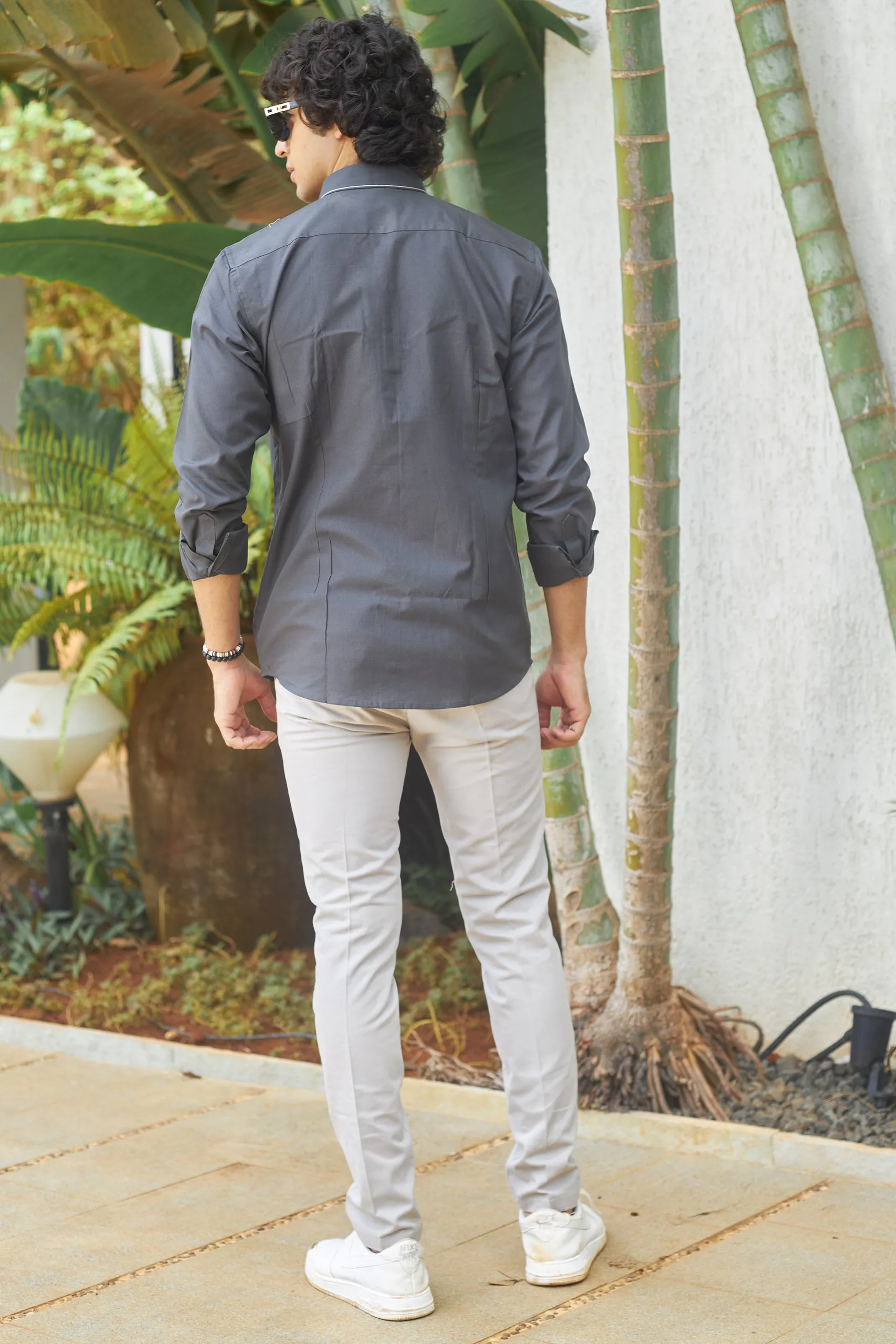 Graphite Grey Safari Shirt