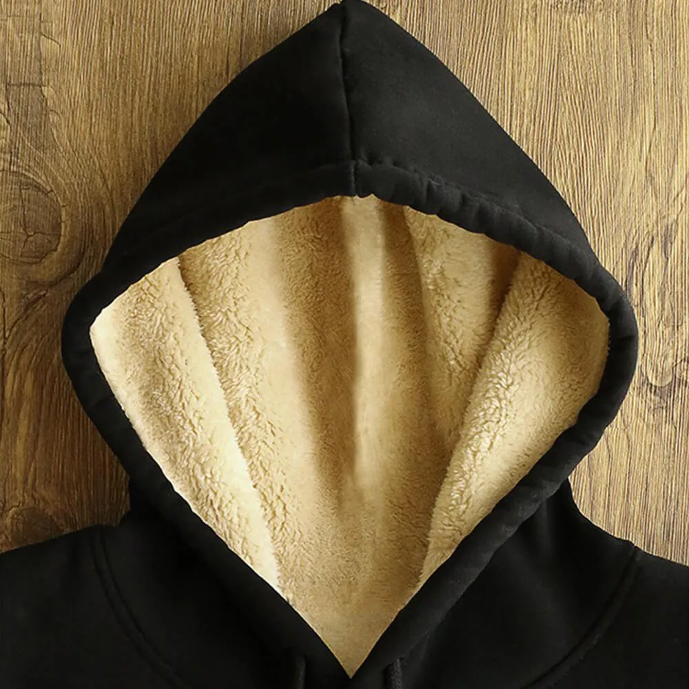 I May Be Wrong Warm Fleece Sherpa Lined Hoodie