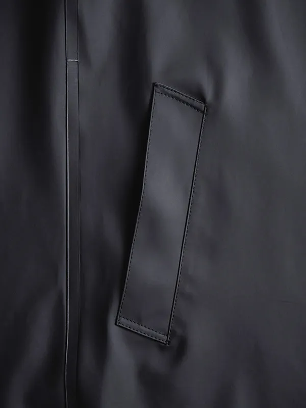 Long Black Stockholm Raincoat