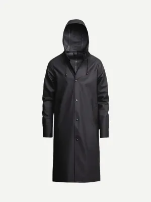 Long Black Stockholm Raincoat