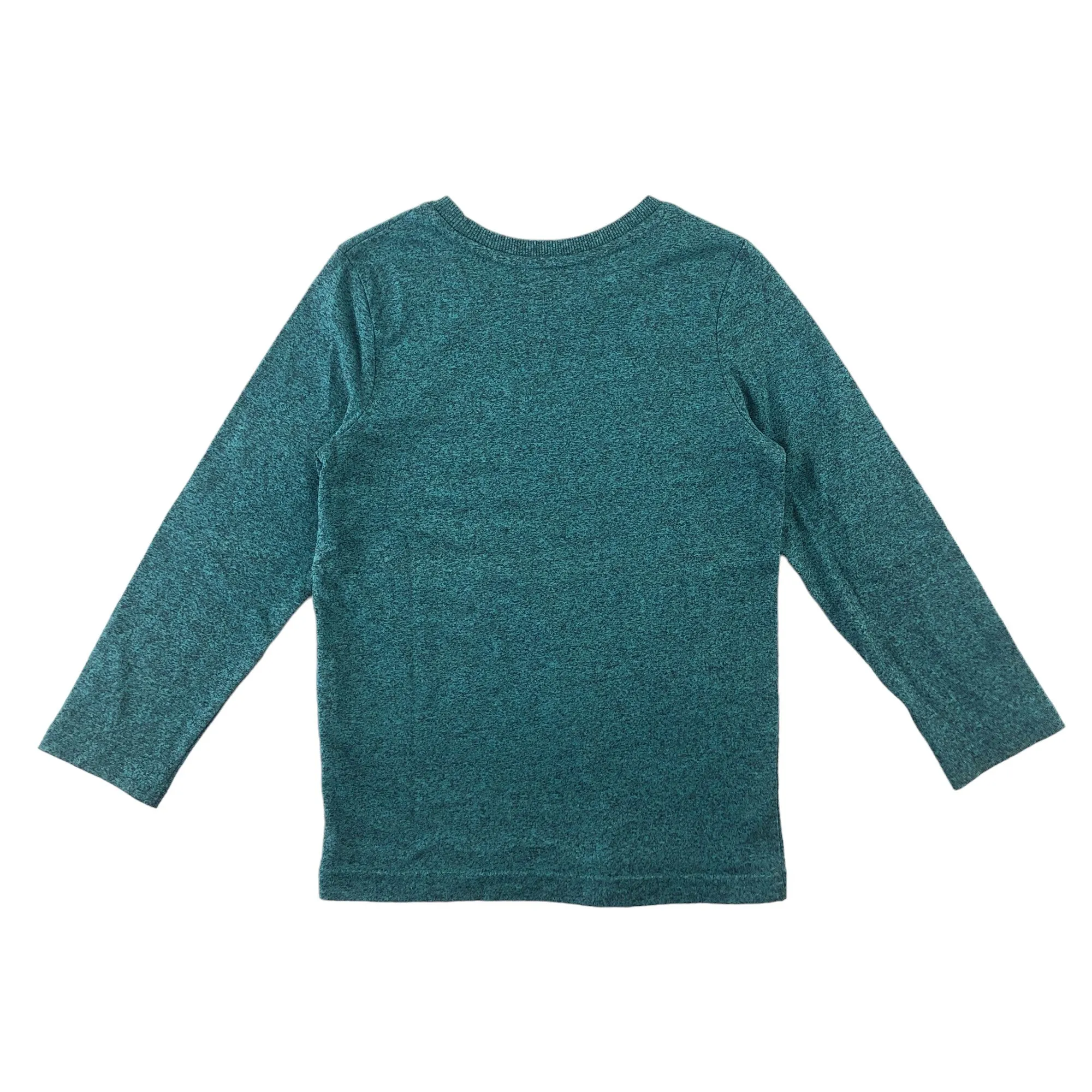 Matalan t-shirt 4-5 years teal turquoise long sleeve