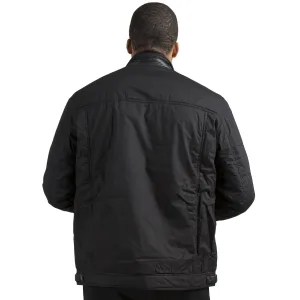 Men's Waterproof Canvas Zip Up Motorcycle Jackets with Vibes Coating