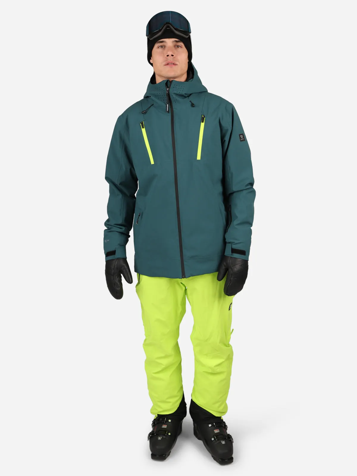 Morrow Men Snow Jacket | Fuel Green