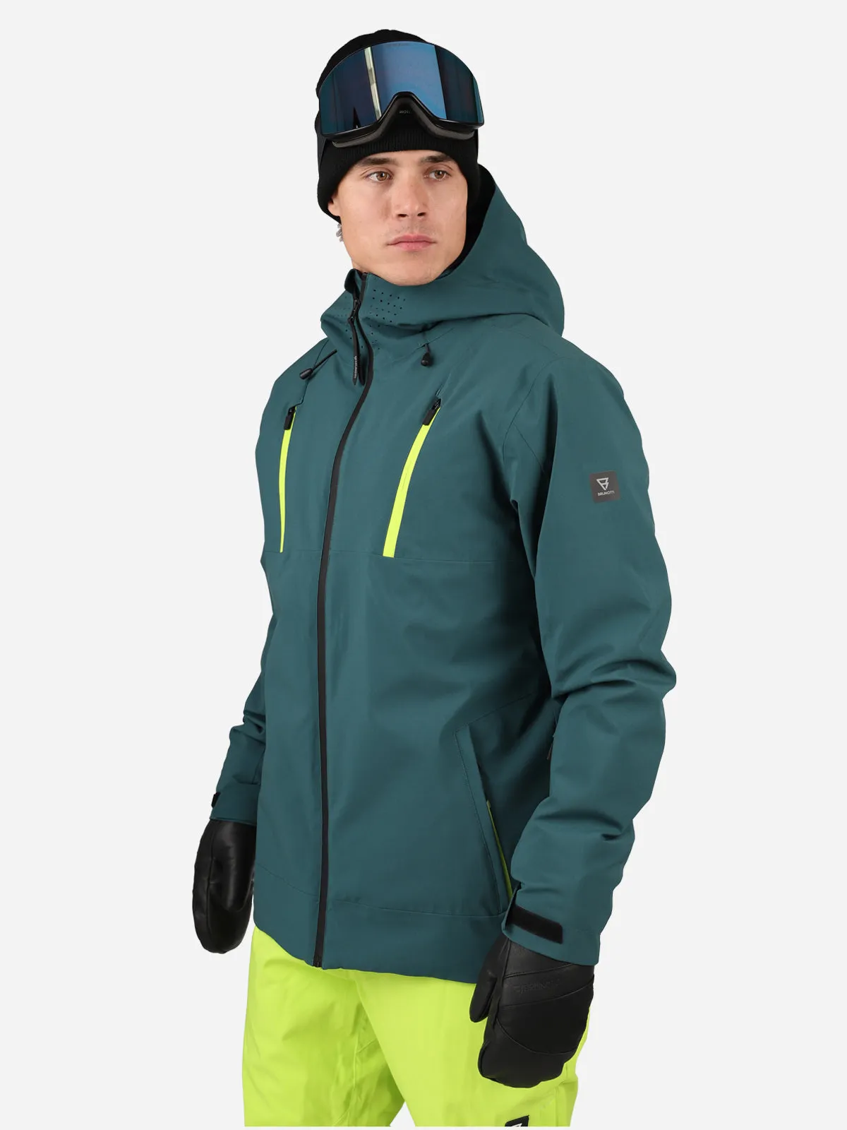 Morrow Men Snow Jacket | Fuel Green