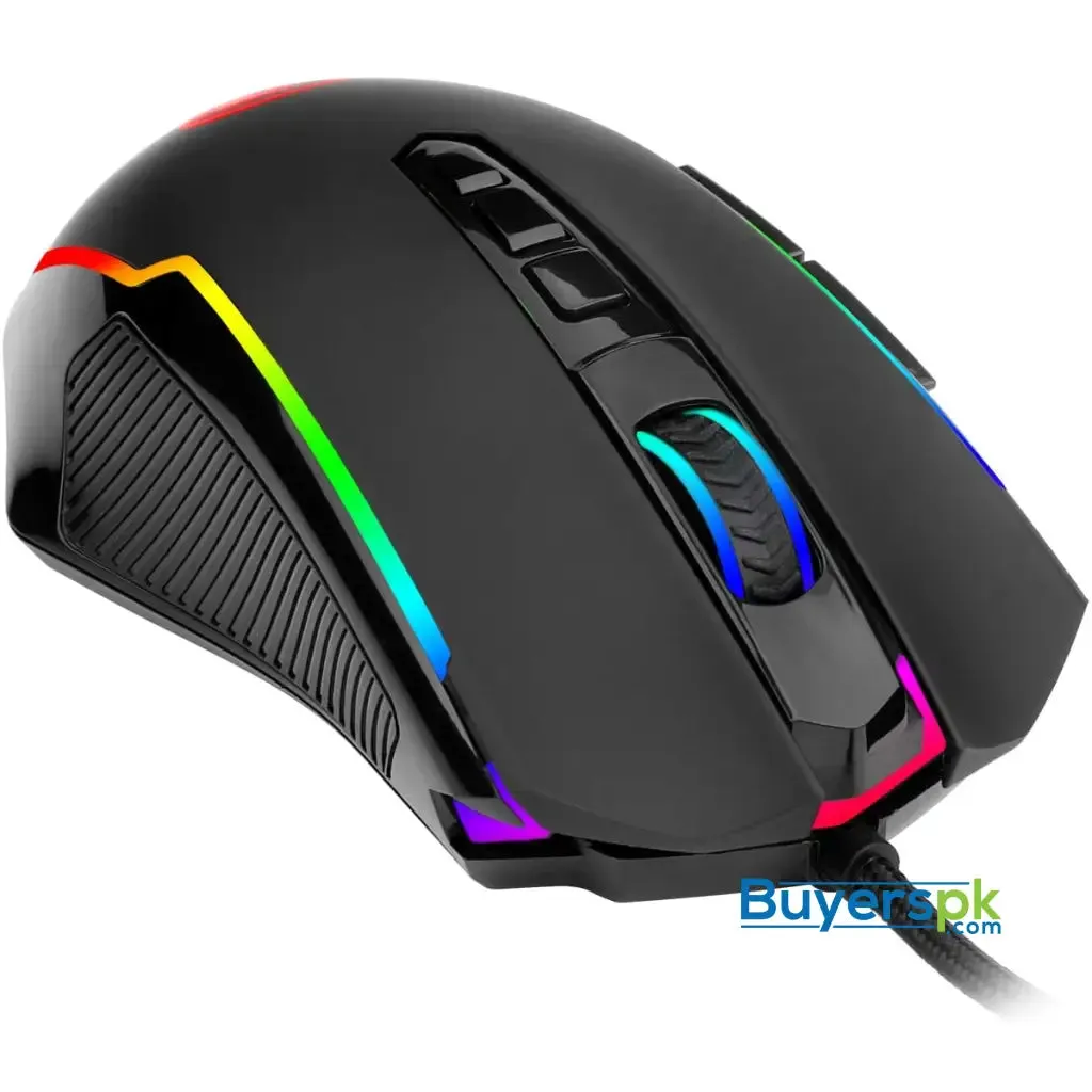 Redragon M910 Ranger Chroma Gaming Mouse with 16.8 Million Rgb Color Backlit, Comfortable Grip, 9