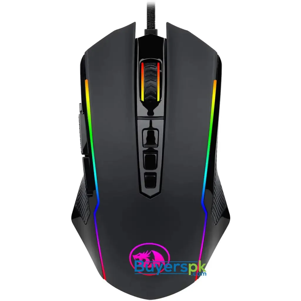 Redragon M910 Ranger Chroma Gaming Mouse with 16.8 Million Rgb Color Backlit, Comfortable Grip, 9