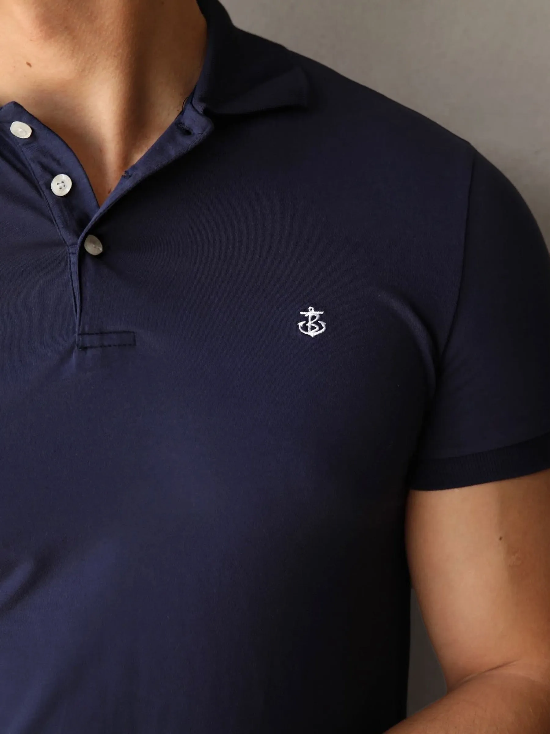 Ryton Soft Polo - Navy