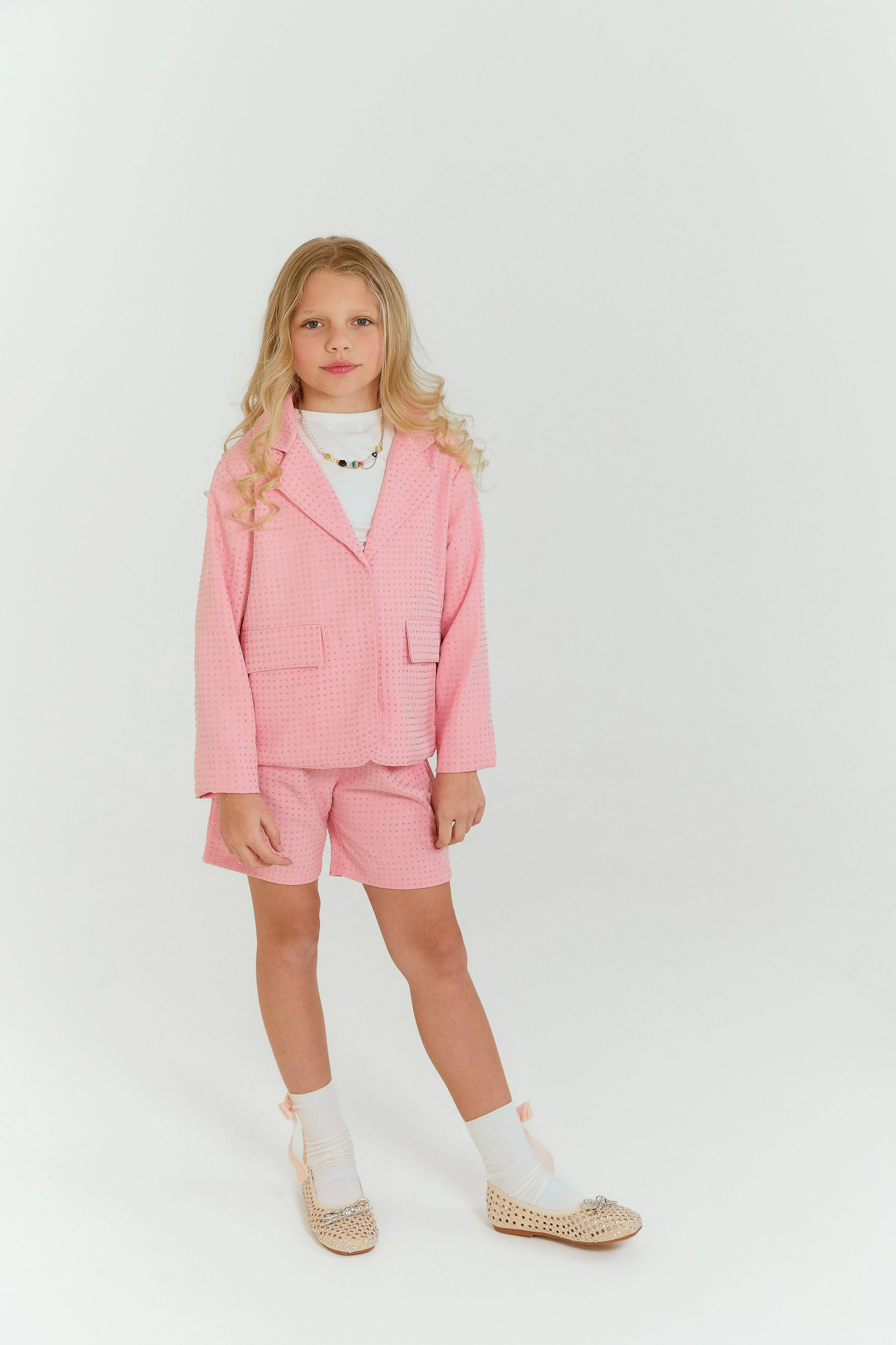 Taylor Crystal Pink Suit