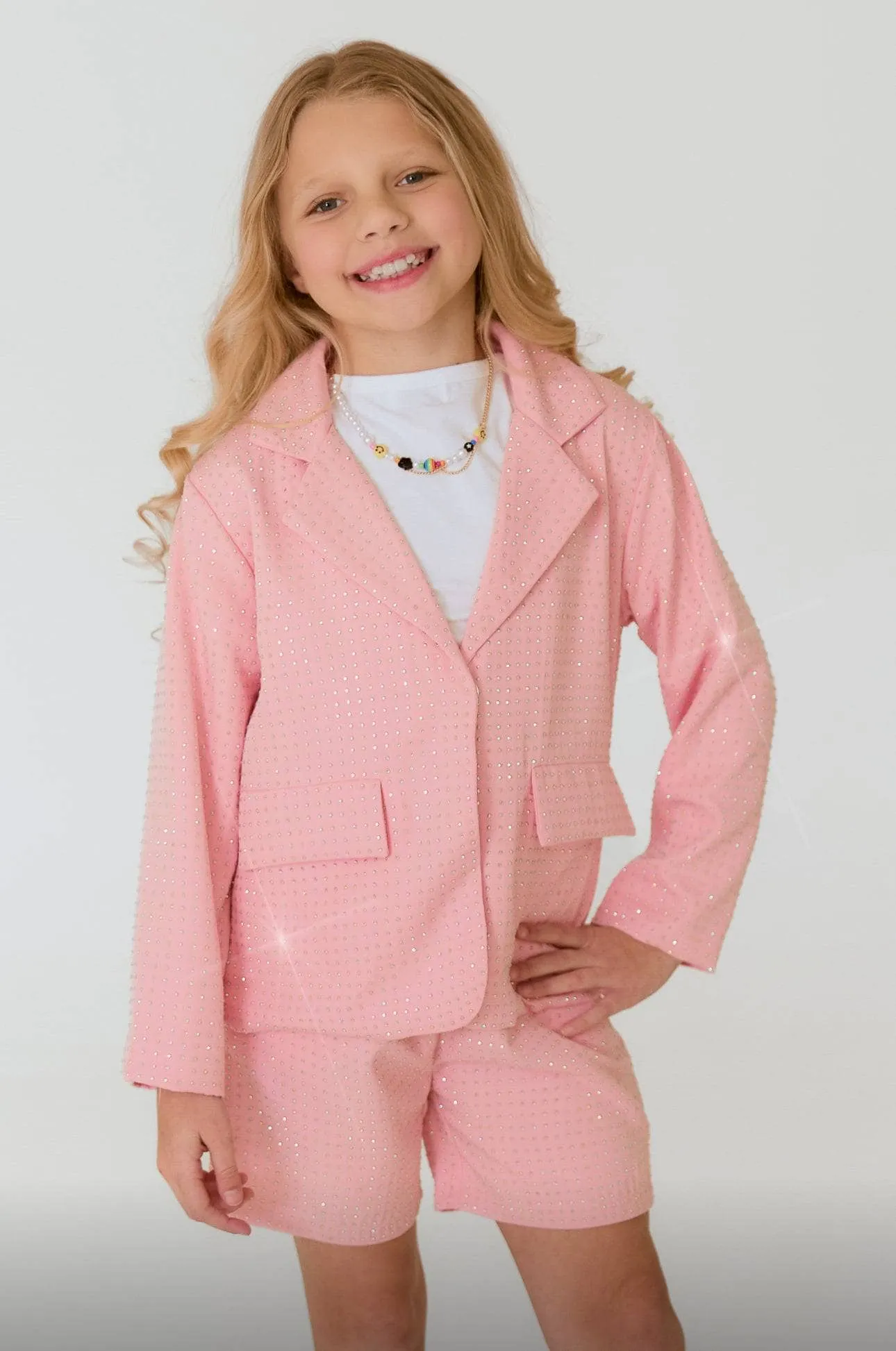 Taylor Crystal Pink Suit