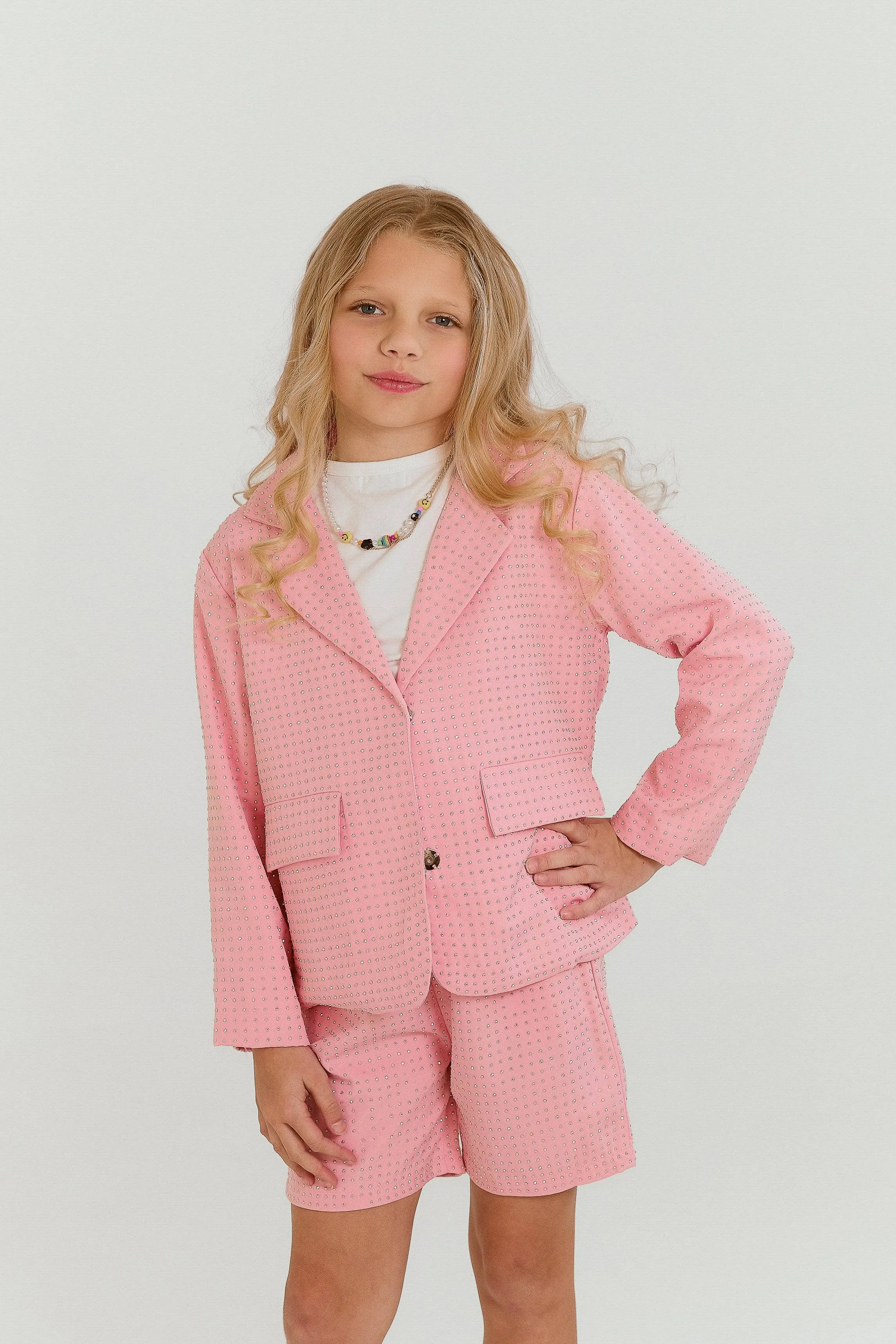 Taylor Crystal Pink Suit