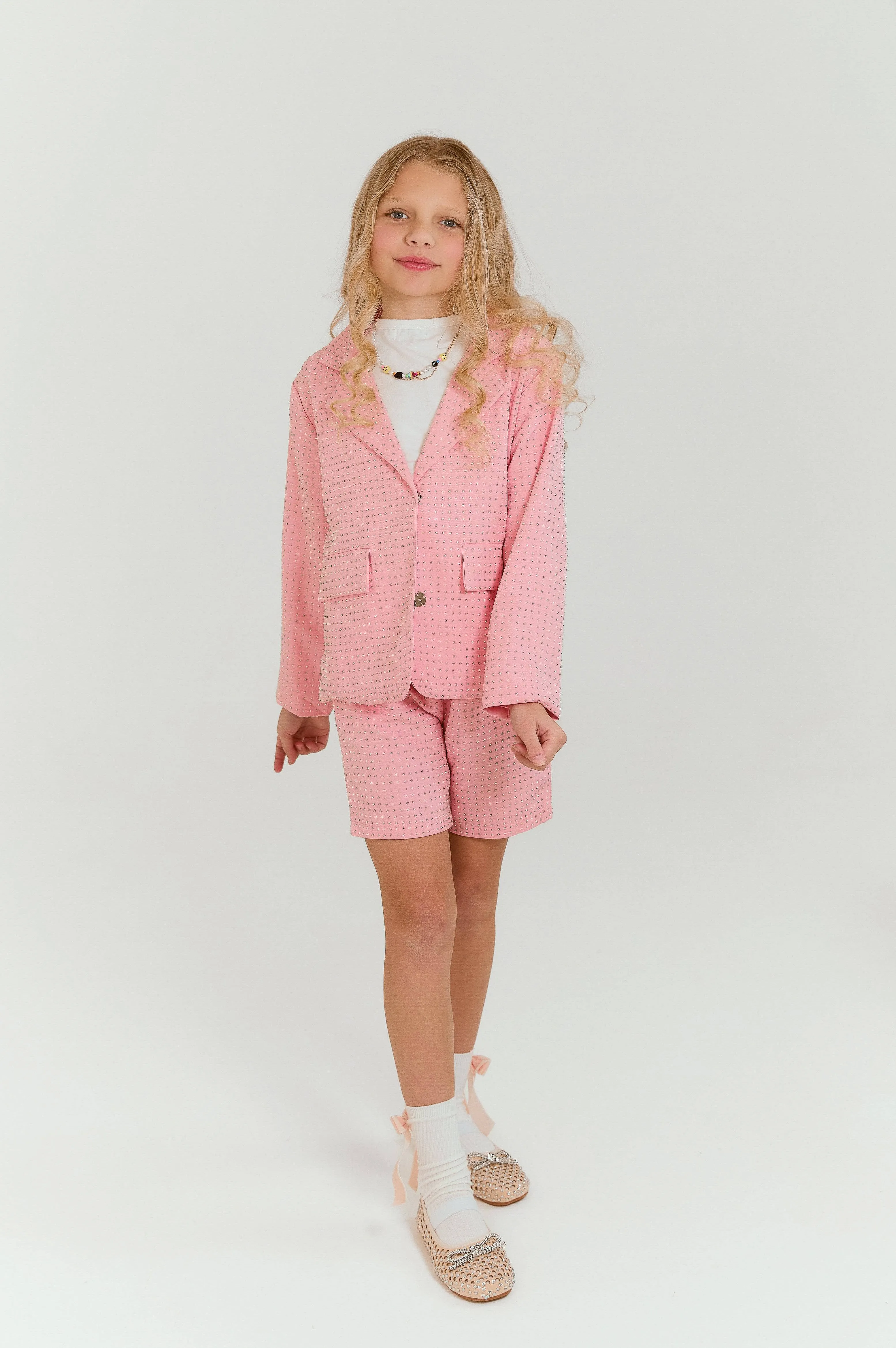 Taylor Crystal Pink Suit