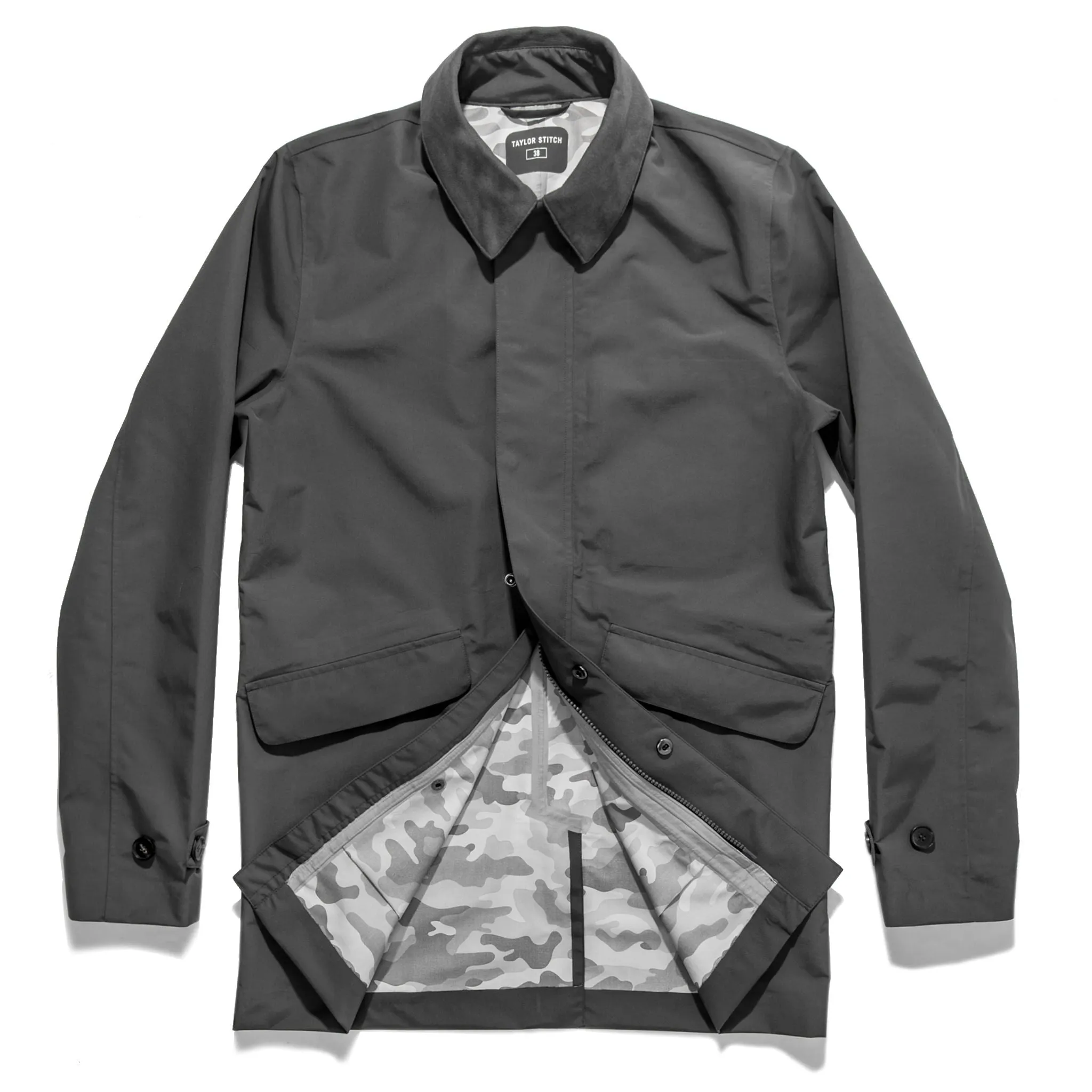 The Primrose Jacket in Charcoal